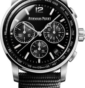 Audemars Piguet Code 11.59 Chronograph 41mm White Gold Black Onyx Diamond Baguette Dial | 26393BC.OO.A002KB.02