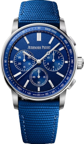 Audemars Piguet Code 11.59 Selfwinding Chronograph 41 mm Blue grained dial - 26439NB.OO.A346KB.01