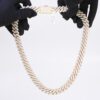 Old Cuban Diamond Pavé-Set 22″ 37.64ct Two-Tone Chain – Luxury...