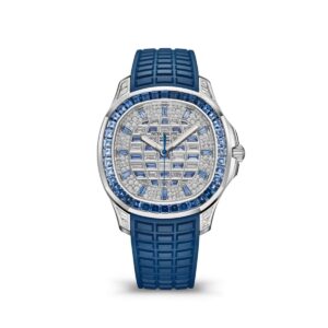 Patek Philippe 5268-461G-001 Aquanaut Diamond Dial Blue Composite...