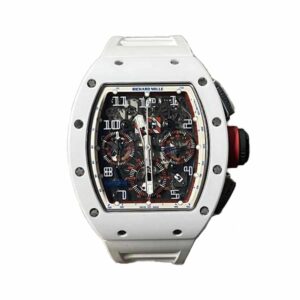 Richard Mille RM011 White Asia Exclusive White Strap Watch –...