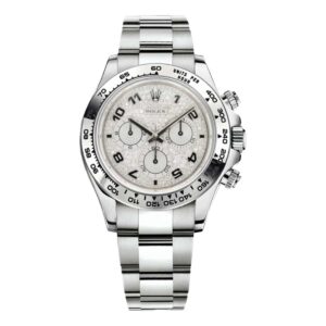 Rolex 116509 Cosmograph Daytona Pave Diamond Arabic Dial Oyster...