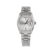 Rolex 18049 Day-Date 36mm Aftermarket Silver Diamond Dial, Lugs...
