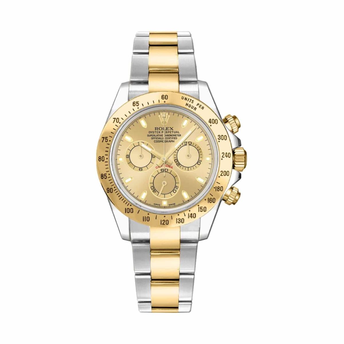 Rolex Cosmograph Daytona 116523-0042 Champagne Dial – Luxury...
