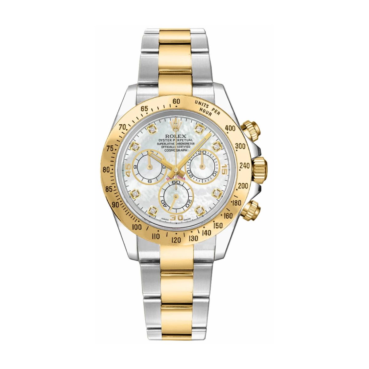 Rolex Cosmograph Daytona 116523 MOP Diamonds Dial – Luxury...