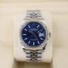 Rolex Datejust 41 White Gold/Steel Blue Index Dial Fluted Bezel Jubilee Bracelet 126334 -