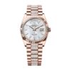Rolex Day Date 128235-0079 Mother Of Pearl Diamonds Dial &...