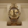 Rolex Day-Date 40 Yellow Gold Champagne Roman Dial & Fluted Bezel President Bracelet 228238 -