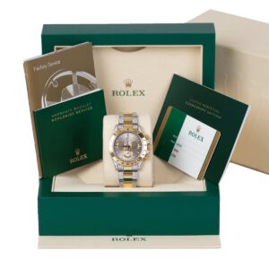 Rolex Daytona 116523 Grey Dial Aftermarket Iced Out Bracelet and...