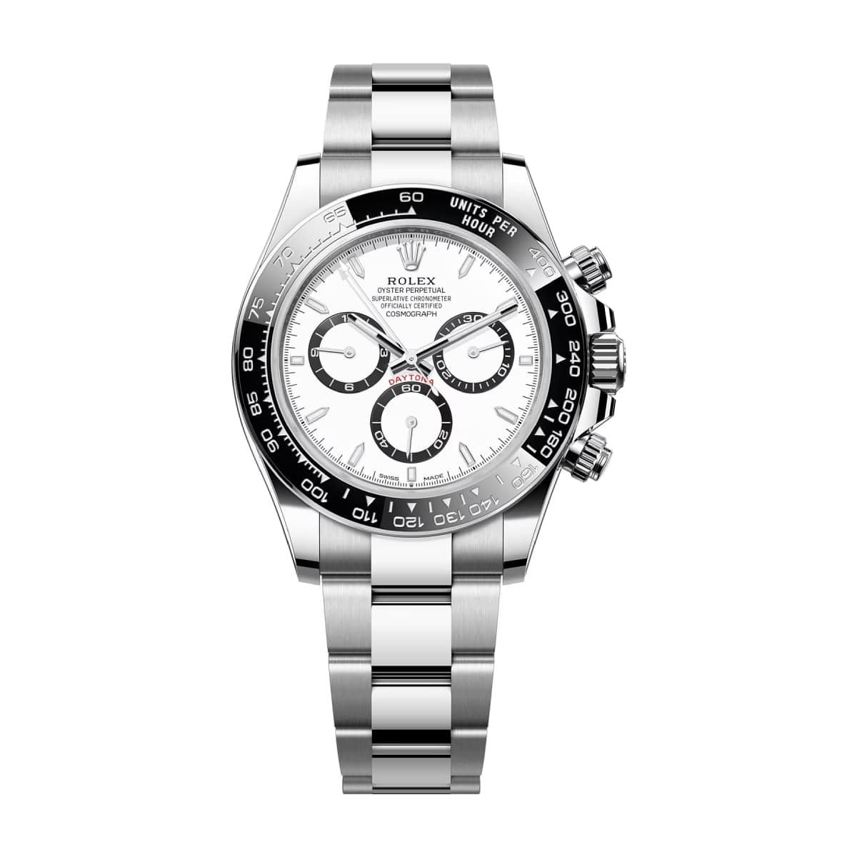 Rolex Daytona 126500ln-001 White Dial 40mm Oyster Bracelet Watch...