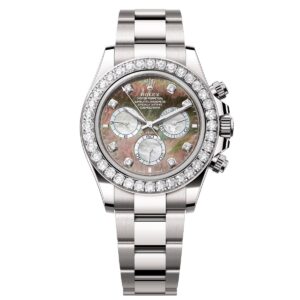 Rolex Daytona 126579RBR-0001 Black and White Mother-of-Pearl Dial...