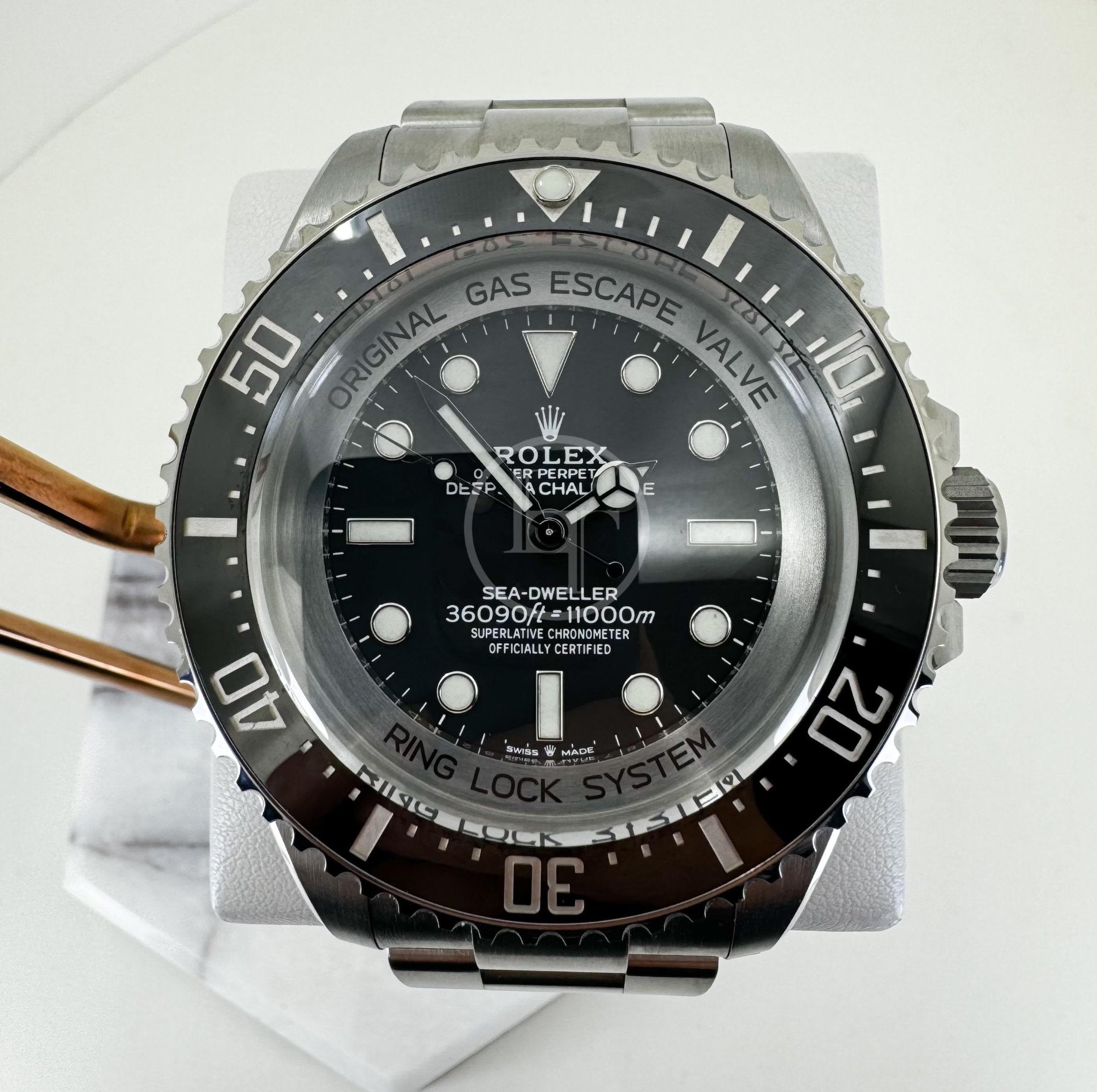 Rolex Deepsea Challenge in RLX titanium 50mm Black Dial Cerachrom Bezel Oyster Bracelet - 126067