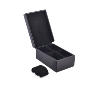 Small Watch Storage Box/Tray 4 Slots Black