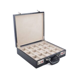 Watch Storage Briefcase for 15 Timepieces